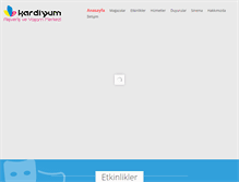 Tablet Screenshot of kardiyum.com